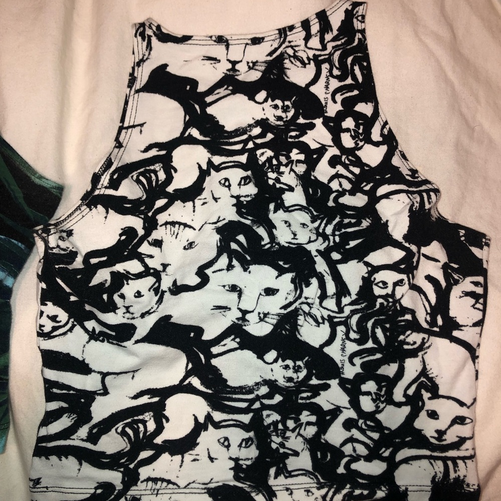 American apparel small crop top